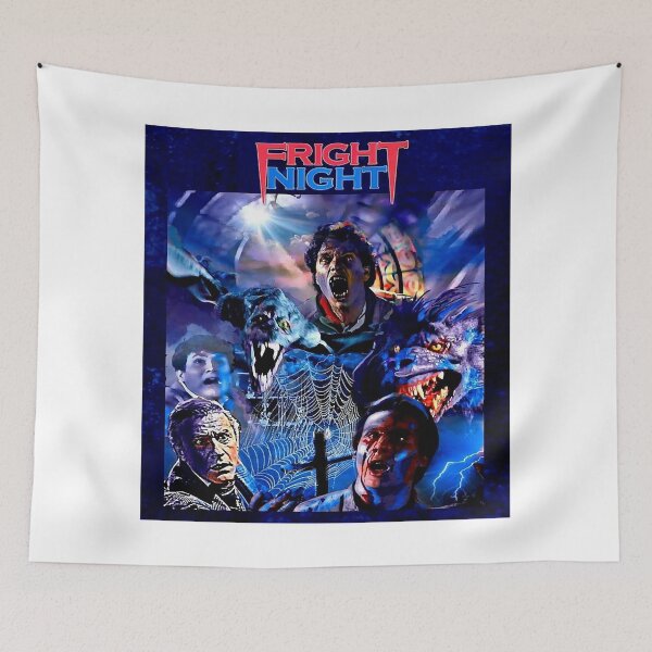 Item preview, Fright horror movie night poster designed and sold by DejeanWilliam.