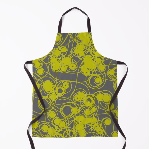 Item preview, Spiral chaotic design - olive and grey designed and sold by rahilvalani.