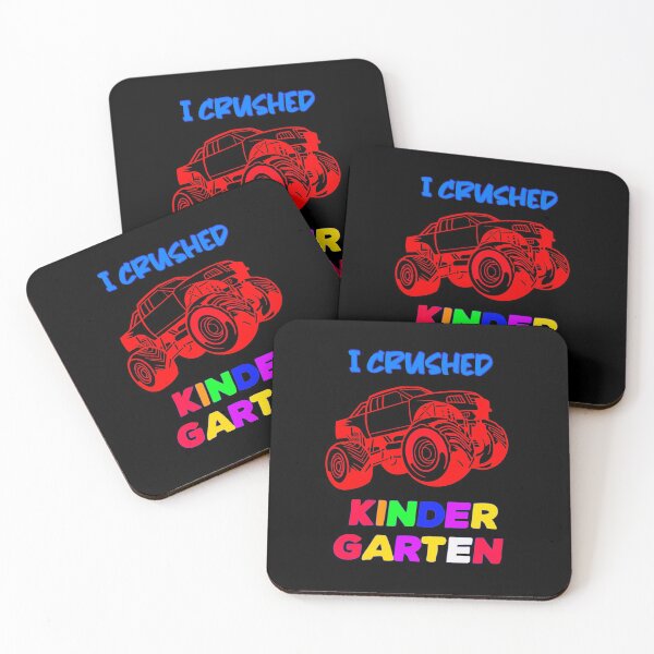 Item preview, I Crushed kindergarten Funny Monter Truck designed and sold by Hema Thilakaratne.