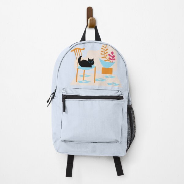 Item preview, Cute Black Cat Chair Room 6 designed and sold by Anna Lemos.