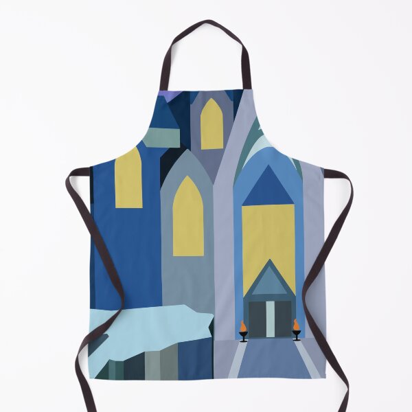 Item preview, Flamesgrace Cathedral Travel Poster designed and sold by sylphofhope19.