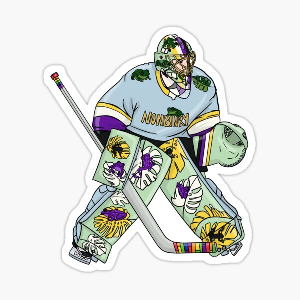 cat in a tera Hofmann jersey  Sticker for Sale by corwin-chaos