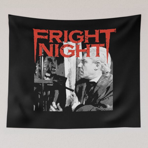Item preview, Fright - night movie black and white cover designed and sold by DejeanWilliam.