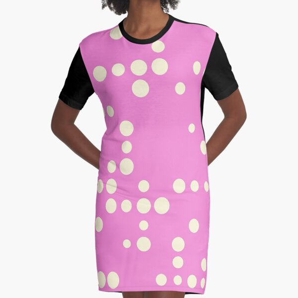 MOD Bubbles Mint Magenta Pink Polka Dots Modern Print - Mint Magenta Mod  Bubbles - T-Shirt