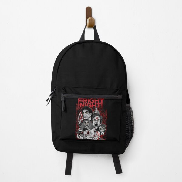 Item preview, Fright horror movie night characters with blood scary poster designed and sold by DejeanWilliam.
