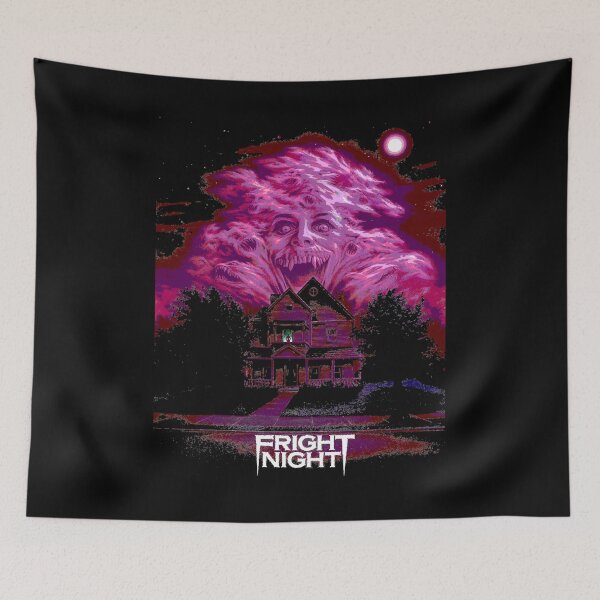 Item preview, Fright horror movie night - ghost appear midnight pink design designed and sold by DejeanWilliam.