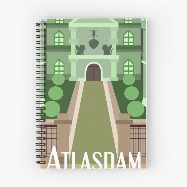 Item preview, Atlasdam Academy Travel Poster designed and sold by sylphofhope19.