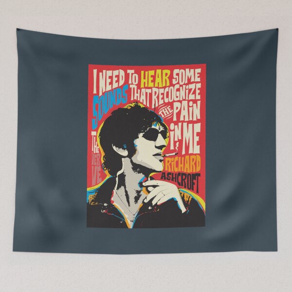 Item preview, Richard Ashcroft Pop Art Quote designed and sold by karlie-designs.