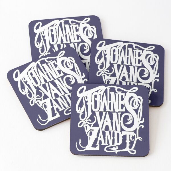 Item preview, Townes Van Zandt white designed and sold by karlie-designs.