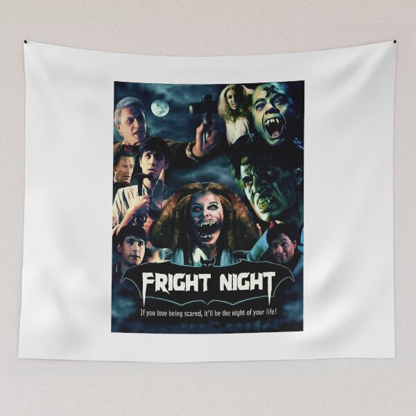 Item preview, Fright horror movie night if love being scared it'll be the night of your life graphic designed and sold by DejeanWilliam.