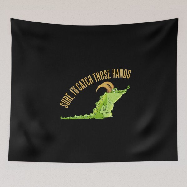 Item preview, Catch Those Hands Alligator Loki Variant  designed and sold by nvrland-novelty.