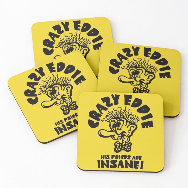 Item preview, Crazy Eddie - His Prices Are Insane! designed and sold by TeeArcade84.