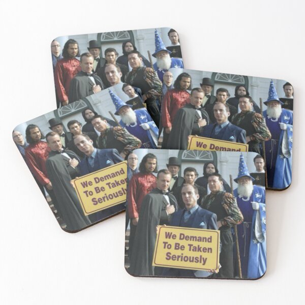 Gob Bluth Magician "We Demand to Be Taken Seriously" Coasters (Set of 4)