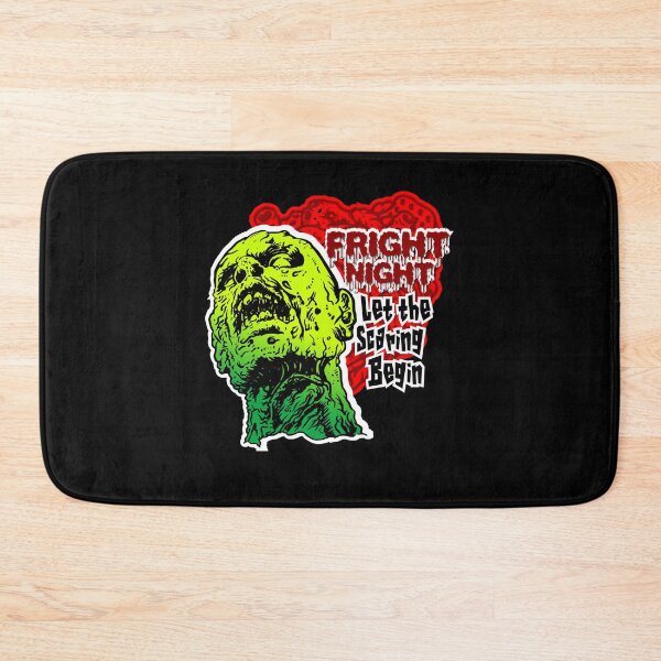 Item preview, Let the scaring begin Fright horror night green monster art  designed and sold by DejeanWilliam.