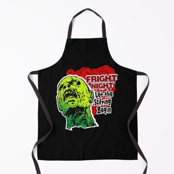 Item preview, Let the scaring begin Fright horror night green monster art  designed and sold by DejeanWilliam.