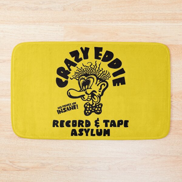 Item preview, Crazy Eddie Record & Tape Asylum designed and sold by TeeArcade84.