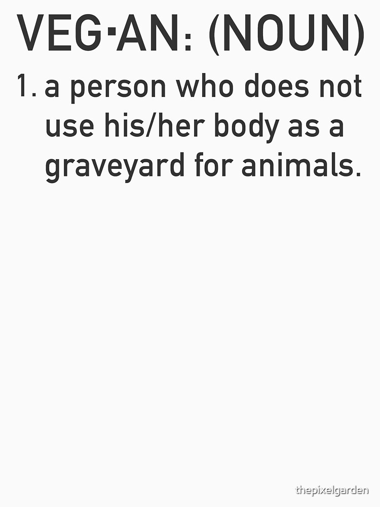Vegan Humor 'Graveyard' by thepixelgarden