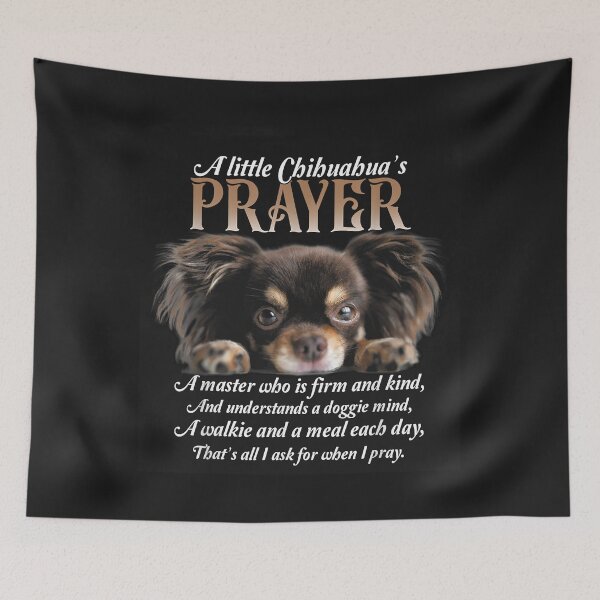 Item preview, A little Chihuahua prayer designed and sold by dorisjoycek.