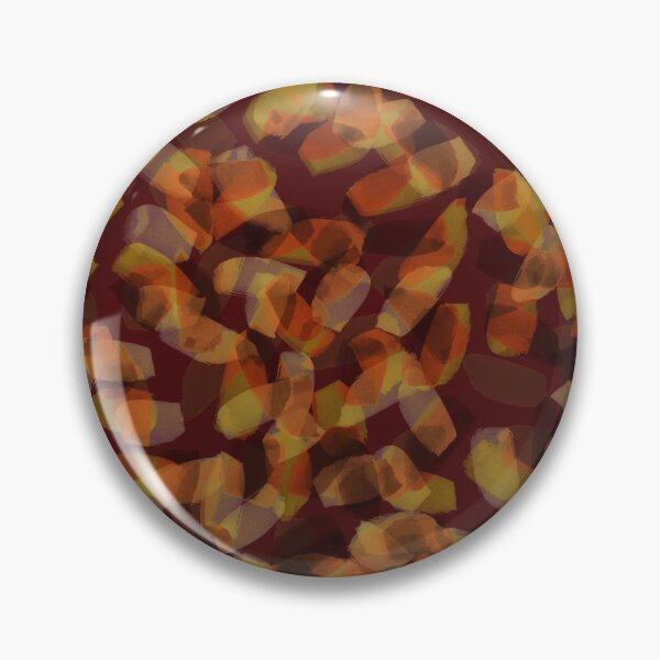 Item preview, Orange Fall Spotted Watercolor Design Pattern designed and sold by hopecope.