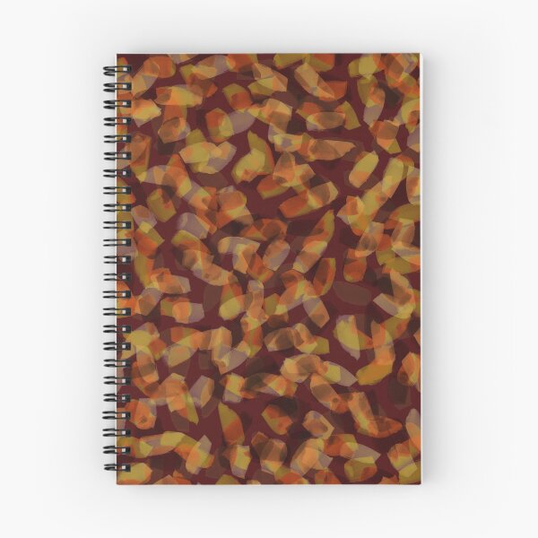 Item preview, Orange Fall Spotted Watercolor Design Pattern designed and sold by hopecope.