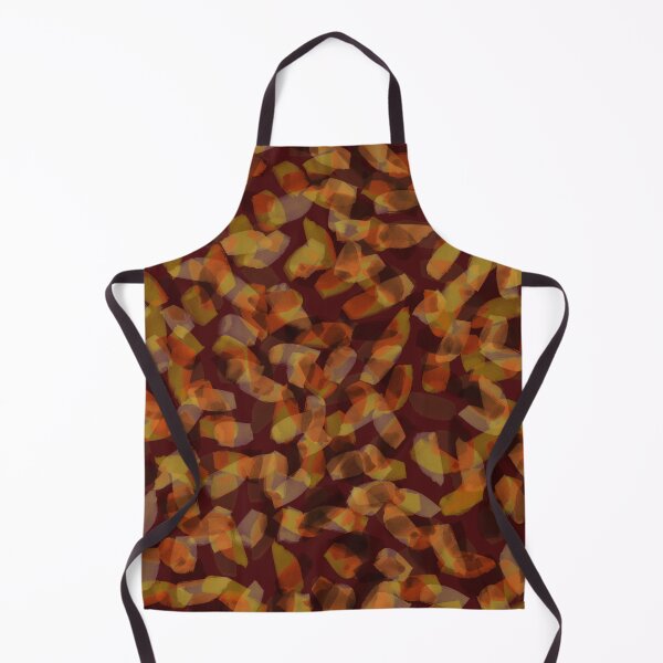 Item preview, Orange Fall Spotted Watercolor Design Pattern designed and sold by hopecope.