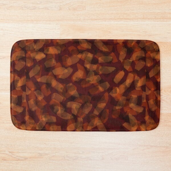 Item preview, Orange Fall Spotted Watercolor Design Pattern designed and sold by hopecope.