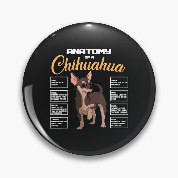 Item preview, Anatomy Of A Chihuahua Funny Chihuahua Puppy designed and sold by dorisjoycek.