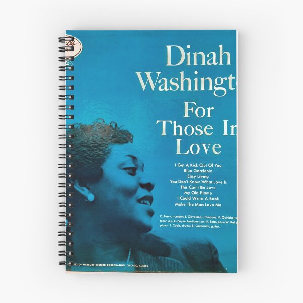 Item preview, Dinah Washington, Back Cover,  For Those In Love,1955  Soul, jazz, R & B designed and sold by Vintaged.