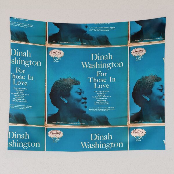 Item preview, Dinah Washington, Back Cover,  For Those In Love,1955  Soul, jazz, R & B designed and sold by Vintaged.