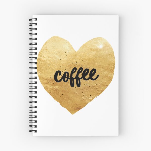 Item preview, Coffee gold heart large designed and sold by lydiavwolf13.