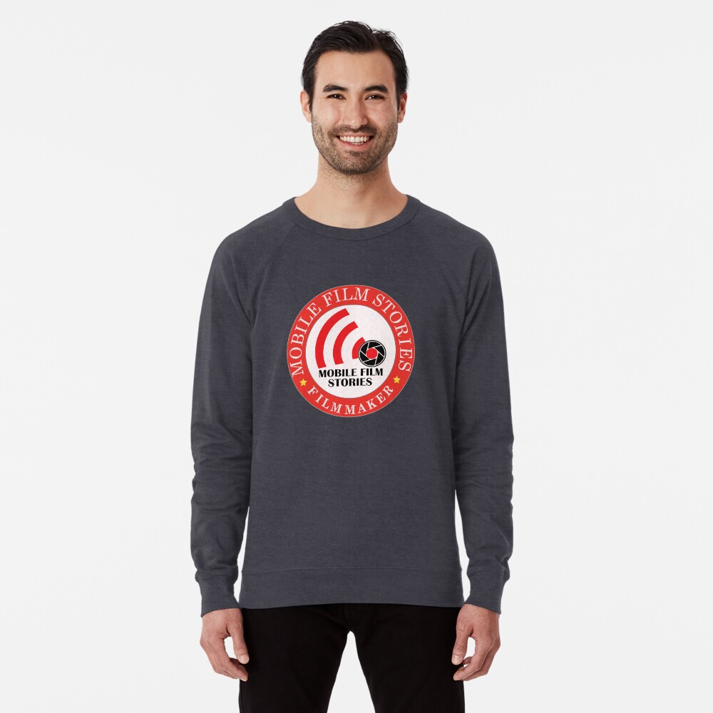 Item preview, Lightweight Sweatshirt designed and sold by mobilefilmmaker.