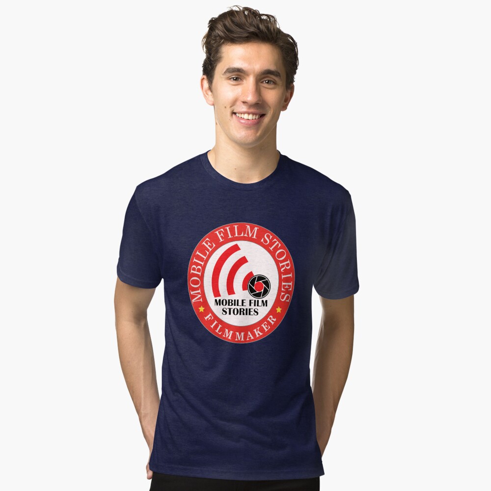 Item preview, Tri-blend T-Shirt designed and sold by mobilefilmmaker.