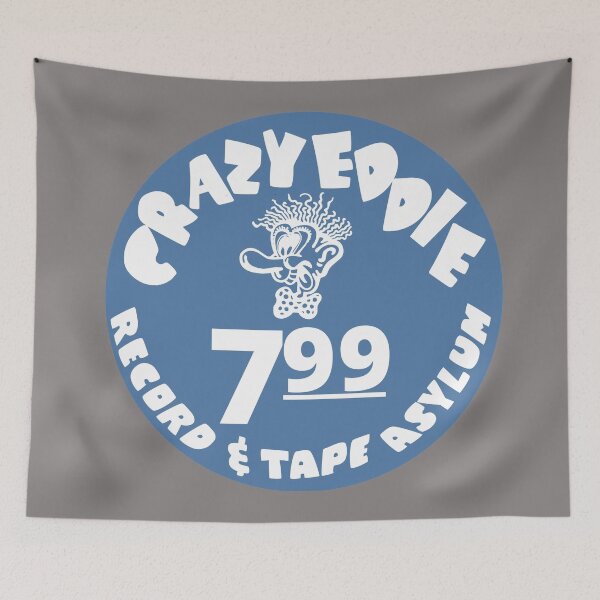 Item preview, Crazy Eddie Record & Tape Asylum designed and sold by TeeArcade84.