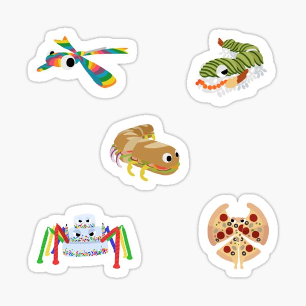 Bugsnax Best Of Bugsnax Pack For Fans Sticker