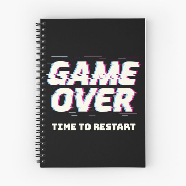 Item preview, Fin del juego | Es hora de reiniciar | No morimos, reiniciamos (Respawn) designed and sold by Bryan Paz.