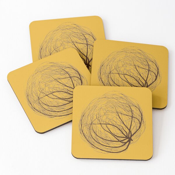 Item preview, circle messy tumbleweed designed and sold by Muditha88.