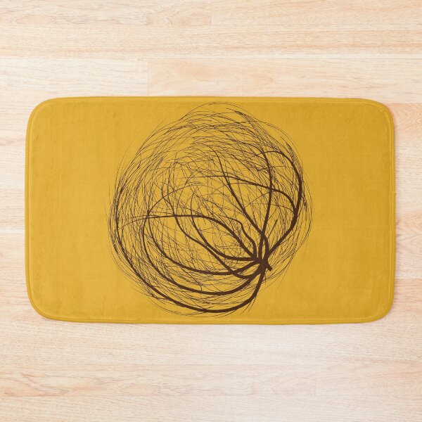 Item preview, circle messy tumbleweed designed and sold by Muditha88.