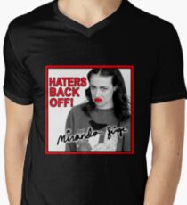 Miranda Sings Haters Back Off Men's V-Neck T-Shirt