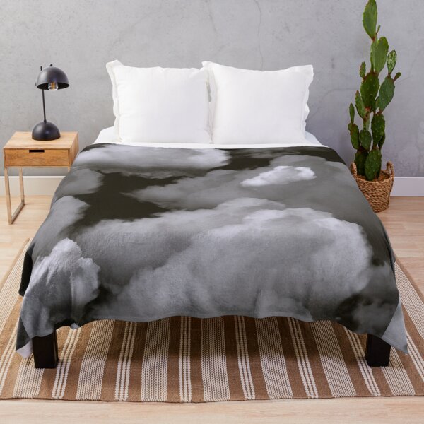 Item preview, Black and White Clouds Weather Design designed and sold by hopecope.