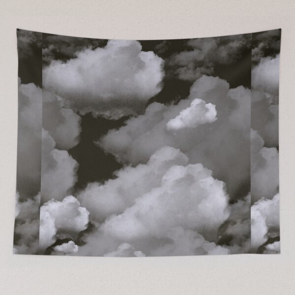 Item preview, Black and White Clouds Weather Design designed and sold by hopecope.