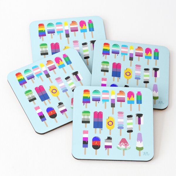 Item preview, Pride Popsicles designed and sold by Kai-Tea-Art.