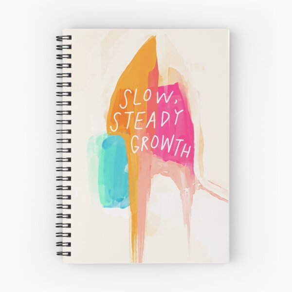 Item preview, Slow, Steady Growth - Inspirational Quote and Abstract Art by Morgan Harper Nichols designed and sold by morgansgoods.