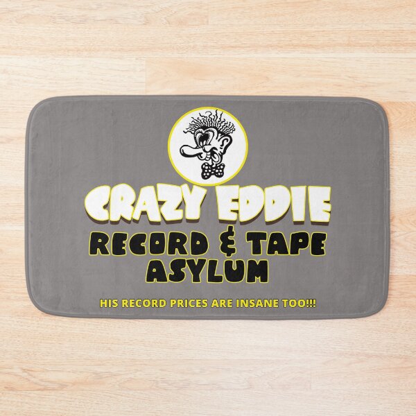 Item preview, Crazy Eddie Record & Tape Asylum designed and sold by TeeArcade84.