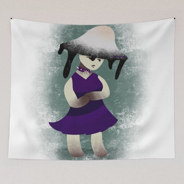 Item preview, Goth shroom designed and sold by SunflourParty.