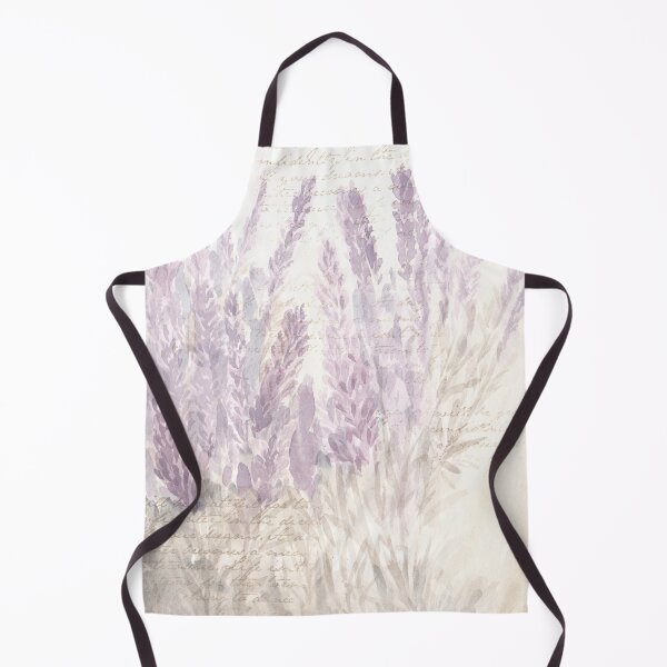 Item preview, Watercolor Lavender and Script ~ Vintage Style designed and sold by Violet Grant.