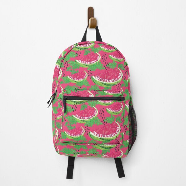 Item preview, Geo Watermelon and Leaves Pink designed and sold by Redhillcreative.