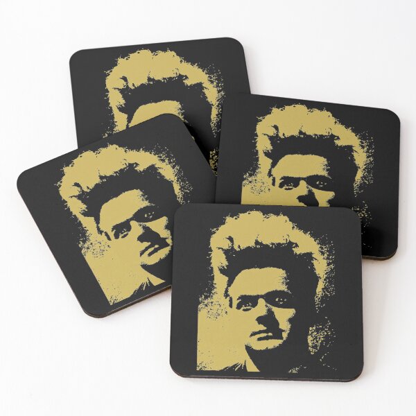 Item preview, Eraser- horror movie head gold art designed and sold by TaylorTina.