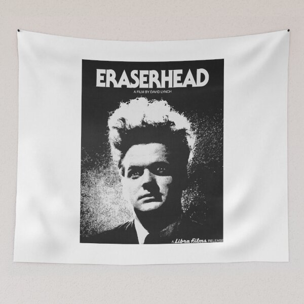 Item preview, Eraser horror movie poster head  designed and sold by TaylorTina.