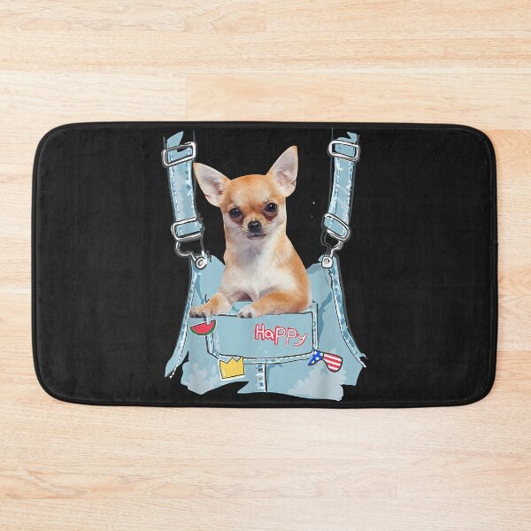Item preview, Chihuahua in Pocket 2 Strap Front Overalls For Men Women designed and sold by dorisjoycek.