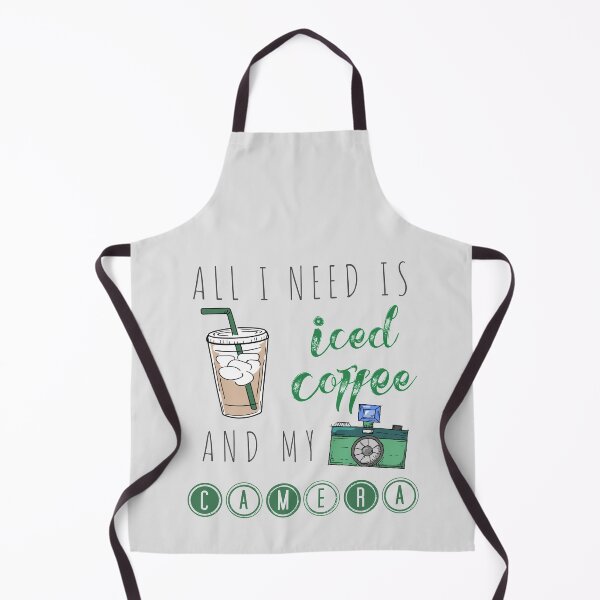 Item preview, All I need Is Iced Coffee and my Camera designed and sold by nvrland-novelty.